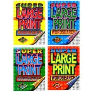  Super Large Print Wordsearch Case Pack 48 