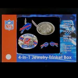  Buffalo Bills Jewelry Box (Trinkets)   NFL Football Fan 