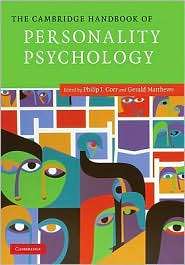 The Cambridge Handbook of Personality Psychology, (0521862183), Philip 