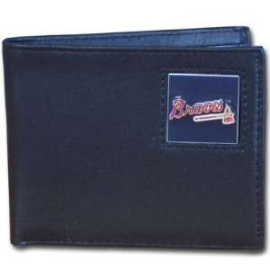  Atlanta Braves Bi fold Leather Wallet