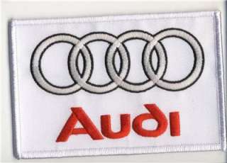 AUDI Iron on PATCH TOP QUALITY Germany R8 WV A4 Q7 Q5 A  
