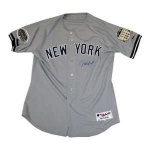 Derek Jeter Autographed Authentic 2008 Yankees Road Jersey w/ All Star 