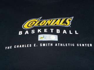 George Washington COLONIALS Basketball Arena Shirt XXL  