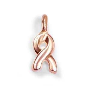  Alex Woo Mini Additions 14k Rose Gold Ribbon Jewelry
