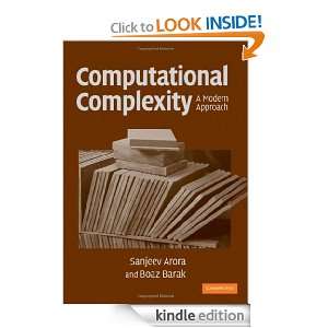   Complexity A Modern Approach Boaz Bara  Kindle Store