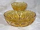 VINTAGE GREEN ANCHOR HOCKING FAIRFIELD FOOTED COVERED CANDY DISH 