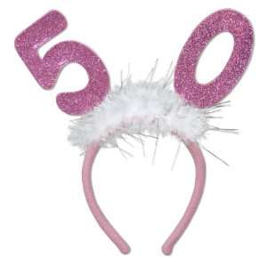 50 Glittered Boppers w/Marabou Case Pack 60 