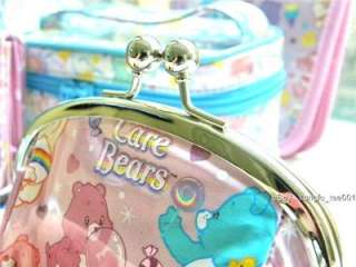 Care Bears Kiss Lock Small Clutch Purse Wallet Cosmetic Case Coin Bag 