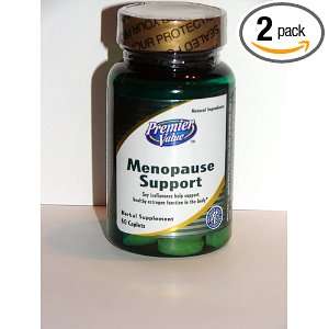 Premier Value Menopause Support Herbal Supplement 60 Caplets ONE 