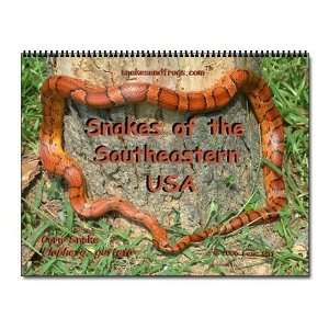  Southeastern Snakes Snake Wall Calendar by  