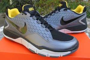 Nike Free Xilla TR Dark Grey/Varsity Maize 454161 007 Sz 9   13 Run 