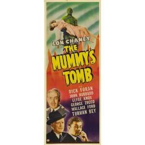    The Mummys Tomb 1942 14x36 Insert MOVIE POSTER