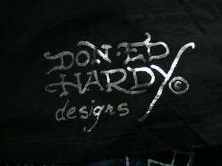 ED Hardy Mens Death or Glory D.O.G. t shirt LONG SLEEVE  