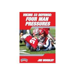 Joe Woodley Viking 33 Defense Four Man Pressures (DVD 