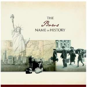  The Bows Name in History Ancestry Books