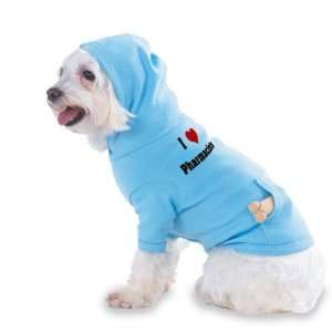 Love/Heart Pharmacists Hooded (Hoody) T Shirt with pocket for your 
