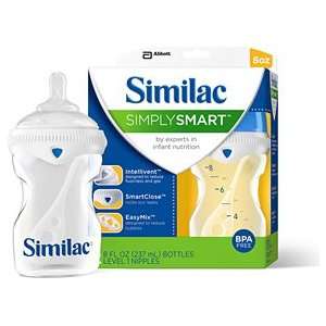 Similac Simplysmart / 8 Oz Bottle 2 Ct Baby