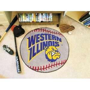  Western Illinois University Baseball Rug Furniture 