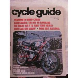   Cycle Guide Magazine (Volume 4) Bob Braverman, Benjamin Louie Books