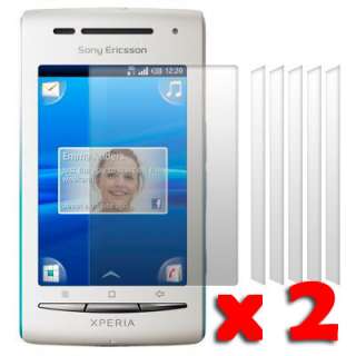 2x clear Screen Protector for Sony Ericsson Xperia X8  