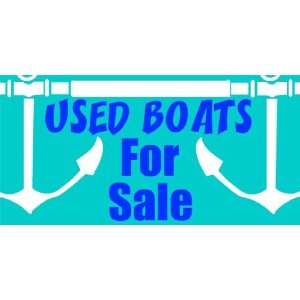  3x6 Vinyl Banner   Used Boats for Sale 
