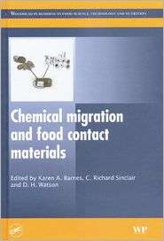 Chemical migration and food contact materials, (084939130X), Karen A 