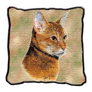  Abyssinian Pillow Cover   17 x 17 Pillow