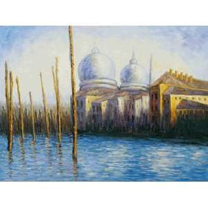   Monet The Grand Canal, Venice  Art Reproduction Oil Painting Home