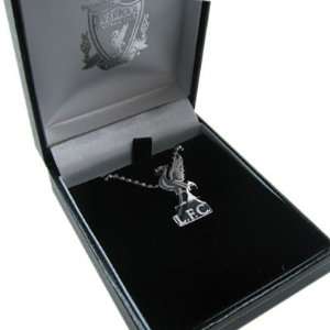 Liverpool FC. Stainless Steel Liver Bird Pendant and 19 Chain