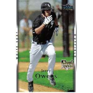  2007 Upper Deck 10 Jerry Owens White Sox (RC   Rookie 