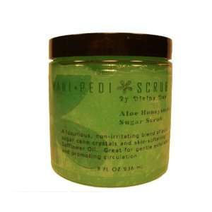  Pedicure Sugar Scrub, Aloe Honeysuckle 8 Oz Health 