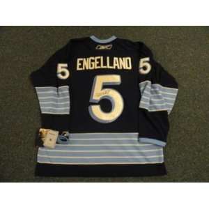 Deryk Engelland Signed Jersey   2011 Winter Classic   Autographed NHL 
