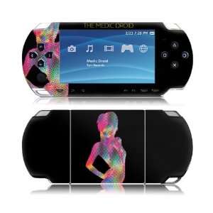   MS MEDI20014 Sony PSP Slim  Medic Droid  Droid Girl Skin Electronics