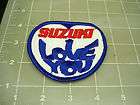 Suzuki Loyalty Patch 70s Vintage Retro Racing Sew On Stitched Apparel 