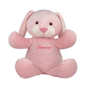 Personalized Pal 20 inch Plush Pink Bunny Baby or Toddler Stuffed Anim