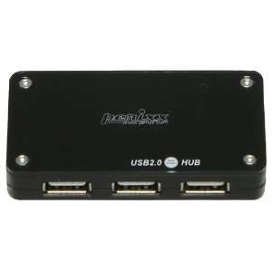  Perixx PERIHUB 102PLUS, 4 Ports USB2.0 Hub With Power 