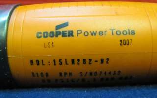 Cooper Tools Dotco 15LN282 92 Right Angle Drill  