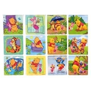  12 Large Winnie the Pooh Spring theme Stickers Toys 