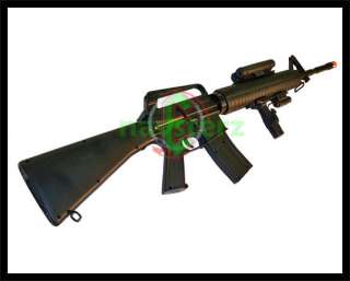 Airsoft Spring M16A3 M4 M16 Rifle Gun Laser Flashlight  