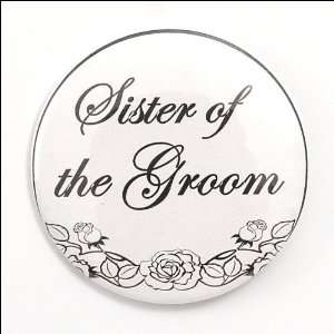  Bridal Button   WD2   Sister of Groom