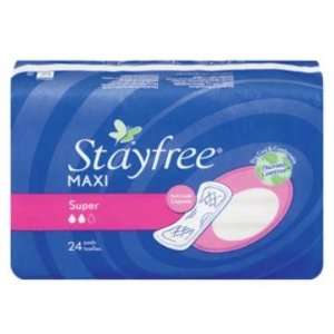  STAYFREE MAXI SUP WINGLESS Size 8X24 Health & Personal 
