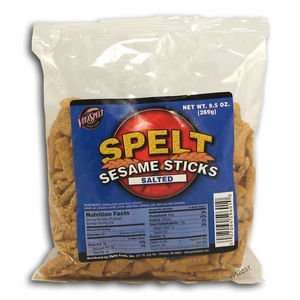 Vita Spelt Sesame Sticks, Salted   9.5 oz. (Pack of 4)  