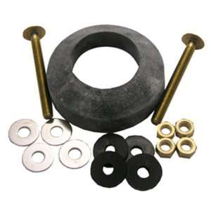 Lasco 04 3807 Toilet Tank to Bowl Bolt Kit with Brass Bolts, Rubber 