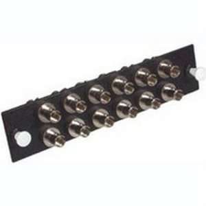  Cables To Go 31113 Q Series 12 Strand Adapter Panel (Black 