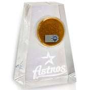Product Image. Title Houston Astros Tapered Crystal Paperweight with 