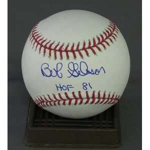  Bob Gibson Signed Major League Baseball   HOF Sports 