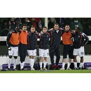   Leg  ACF Fiorentina v Rangers   Stadio Framed Prints