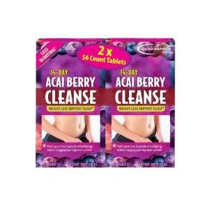 Acai Berry 14 Day Cleanse Tablets, 112 Count
