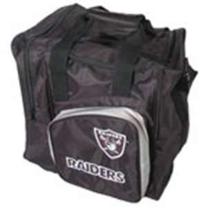  KR Strikeforce NFL Oakland Raiders Single Ball Bag Black 