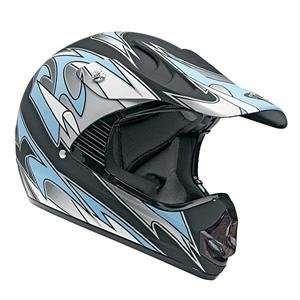    Vega Mojave Flat Finish Helmet   Large/Powder Blue Automotive